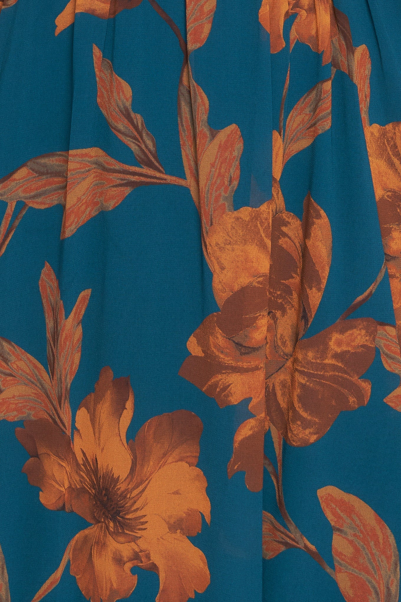 BURNISHED BOTANICA WOVEN MIDI DRESS Flying Tomato